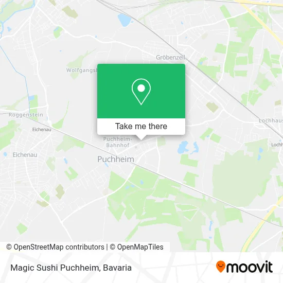 Magic Sushi Puchheim map