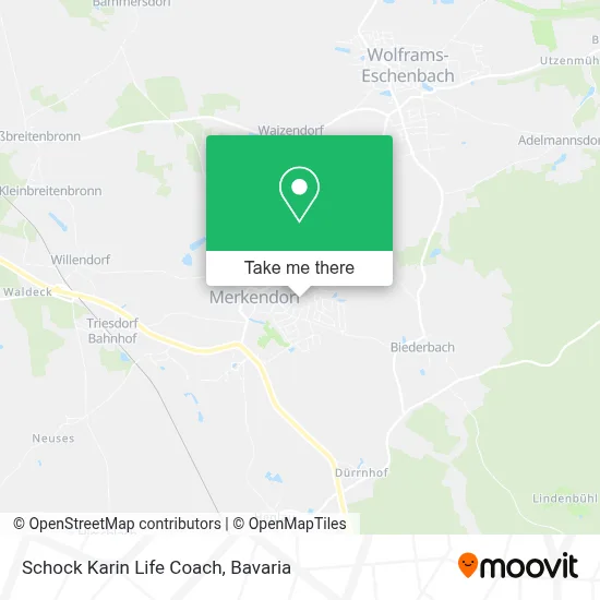 Schock Karin Life Coach map