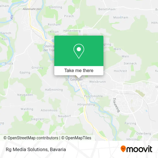 Rg Media Solutions map