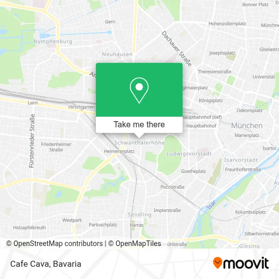 Cafe Cava map