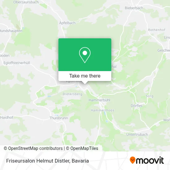 Friseursalon Helmut Distler map
