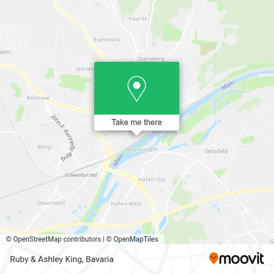 Ruby & Ashley King map