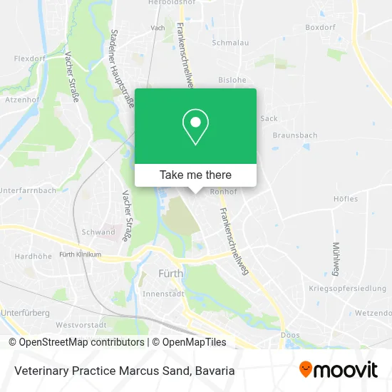 Veterinary Practice Marcus Sand map
