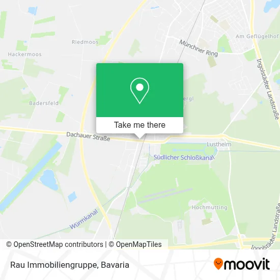 Rau Immobiliengruppe map