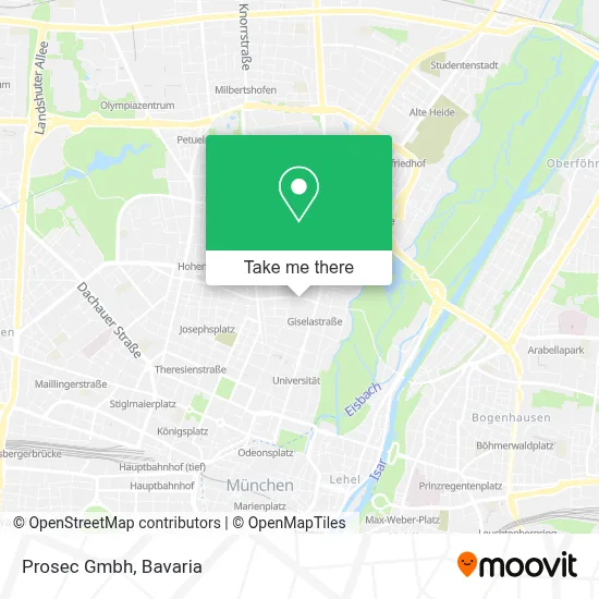 Prosec Gmbh map