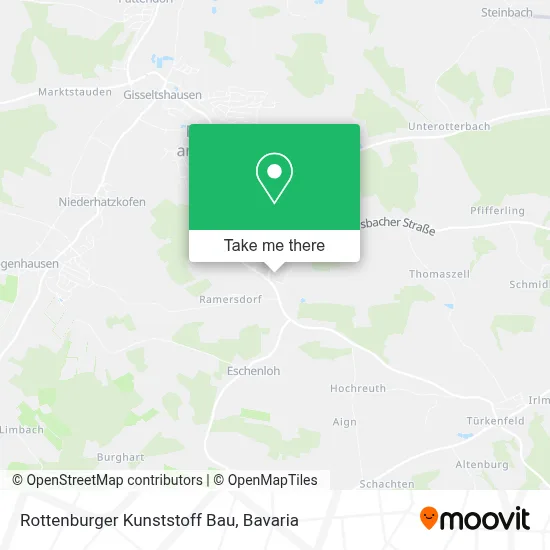 Rottenburger Kunststoff Bau map