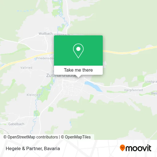 Hegele & Partner map