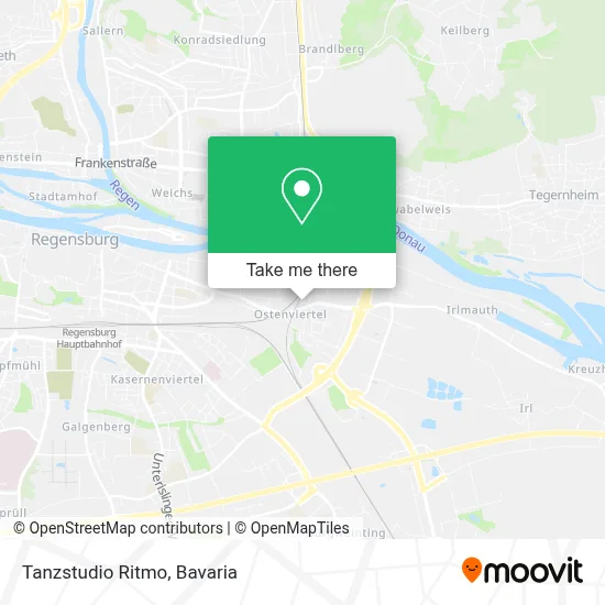 Tanzstudio Ritmo map