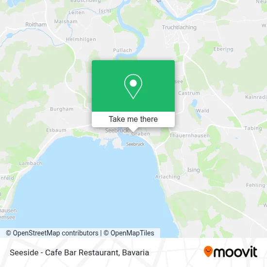 Seeside - Cafe Bar Restaurant map