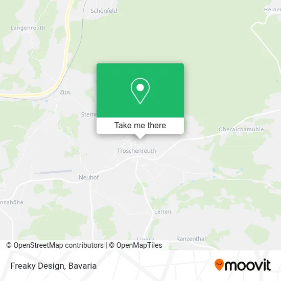 Freaky Design map