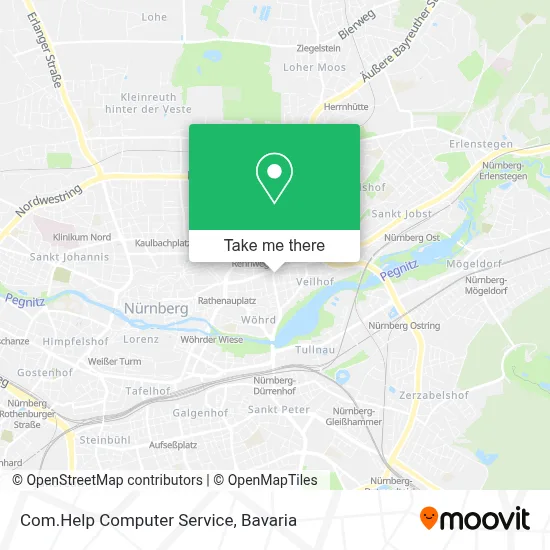 Com.Help Computer Service map
