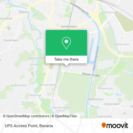 Ups Access Point map