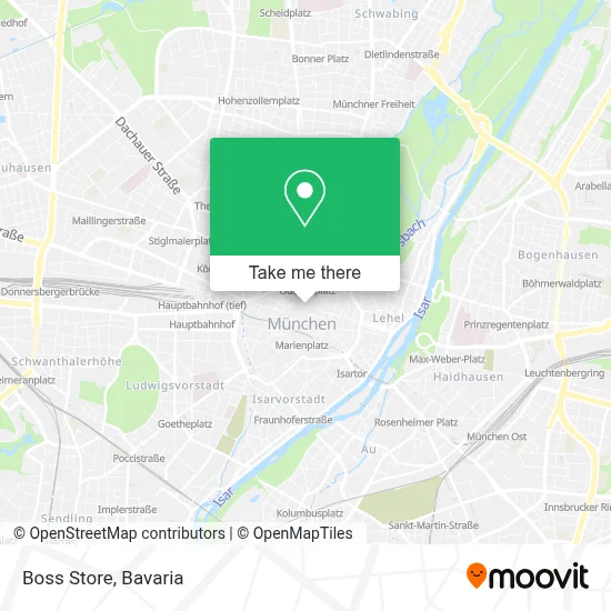 Boss Store map