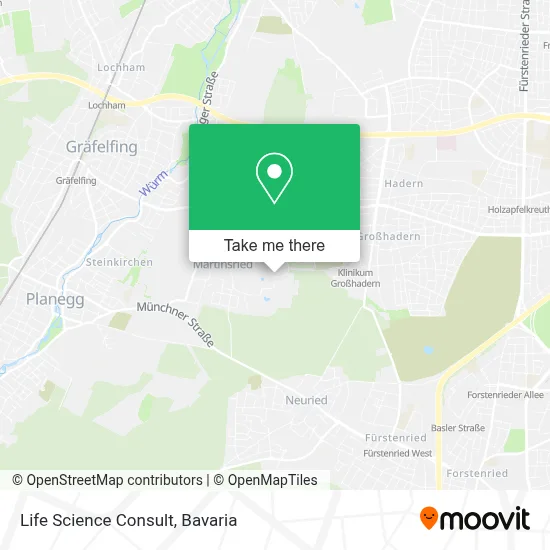 Life Science Consult map