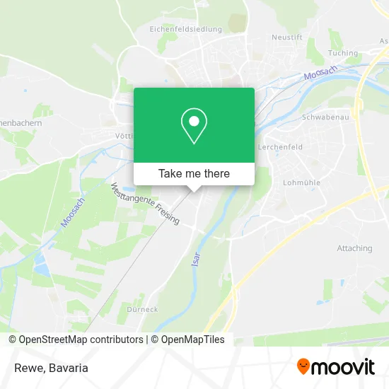 Rewe map
