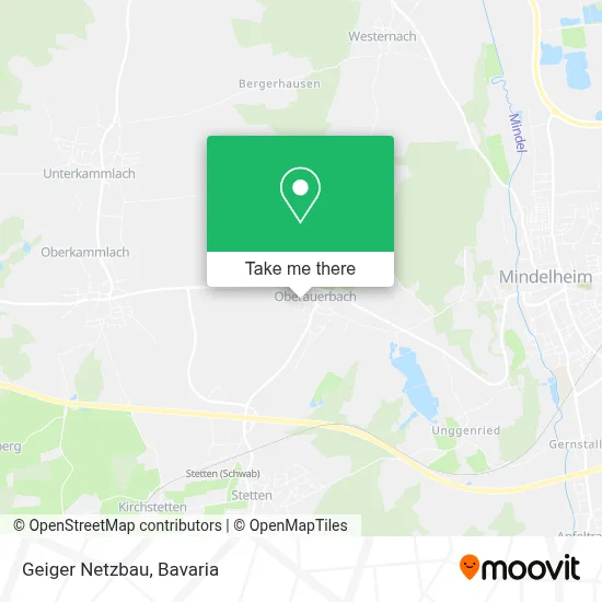 Geiger Netzbau map