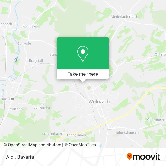 Aldi map
