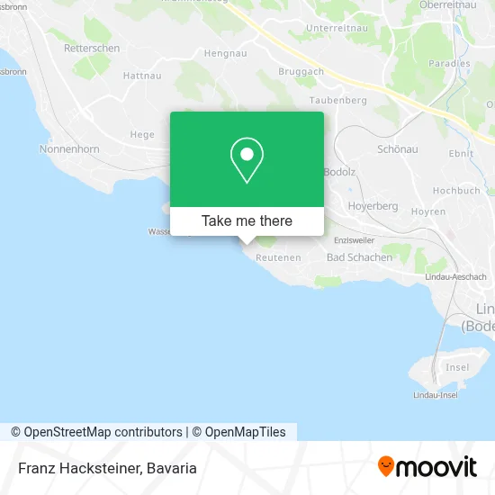Franz Hacksteiner map