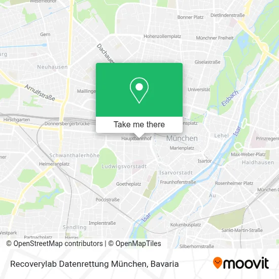 Recoverylab Datenrettung München map
