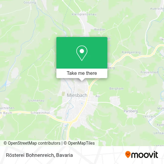 Rösterei Bohnenreich map