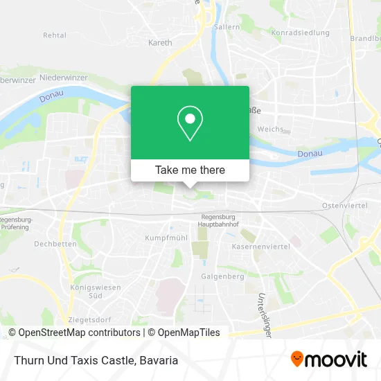 Thurn Und Taxis Castle map