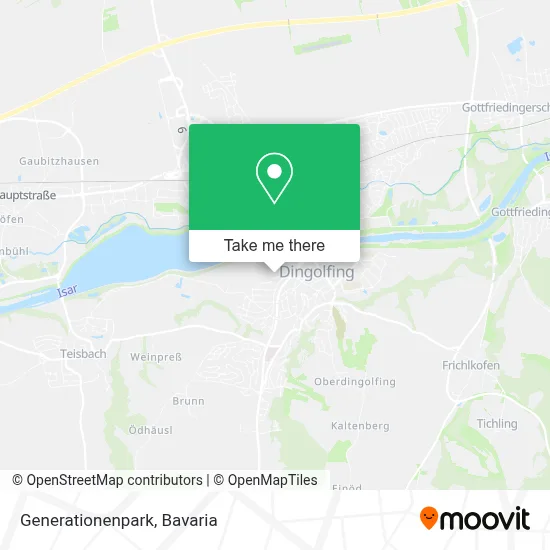 Generationenpark map