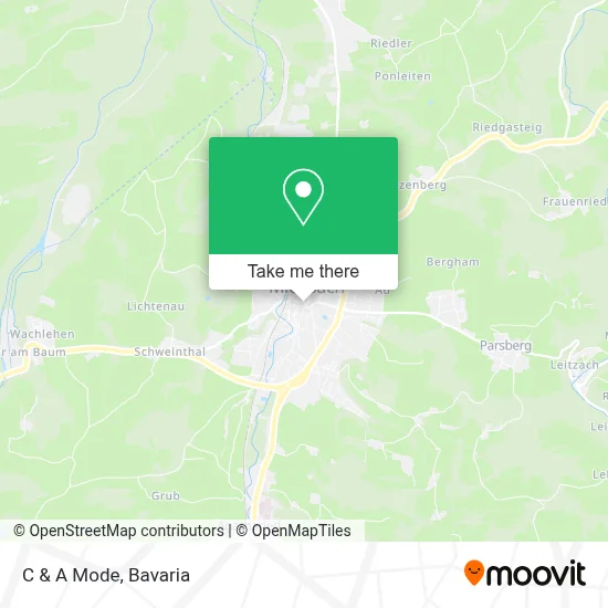 C & A Mode map