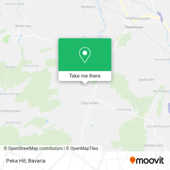 Peka Hit map