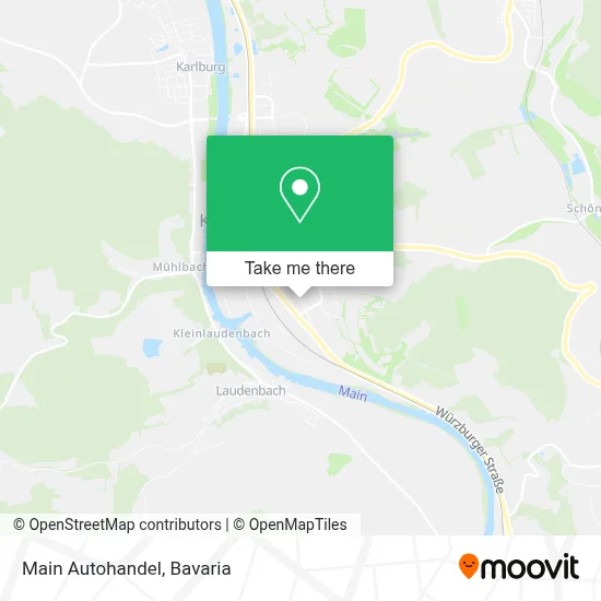 Main Autohandel map