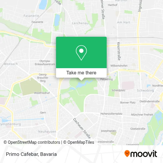 Primo Cafebar map