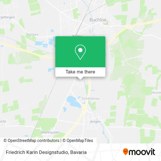 Friedrich Karin Designstudio map