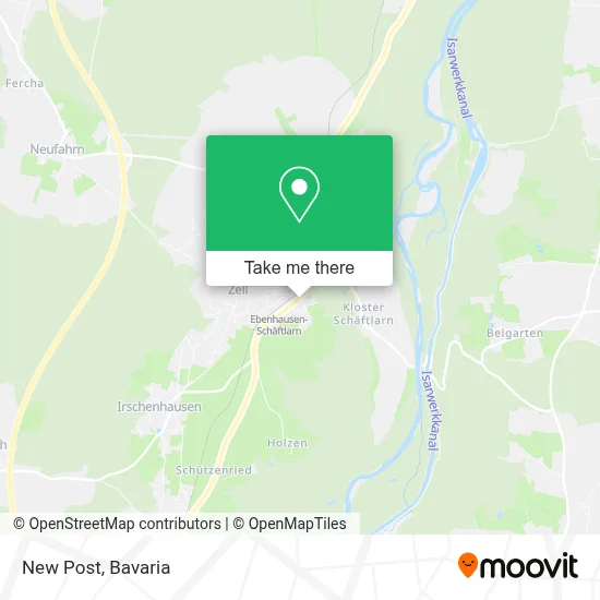 Neue Post map