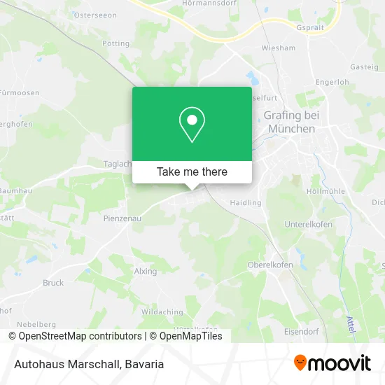 Autohaus Marschall map