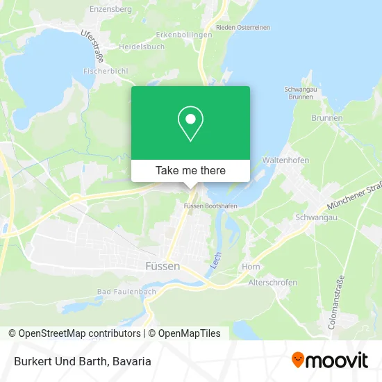 Burkert Und Barth map