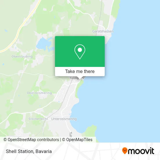 Shell Station map