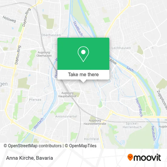 Anna Kirche map