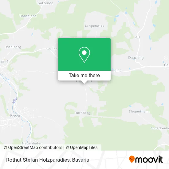 Rothut Stefan Holzparadies map