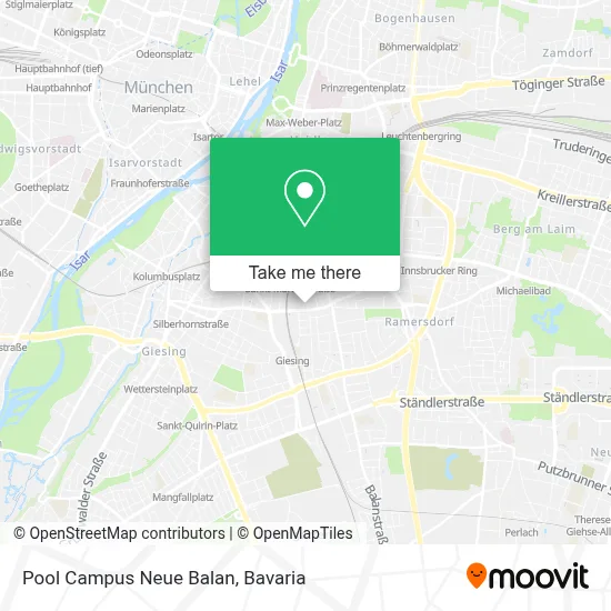 Pool Campus Neue Balan map