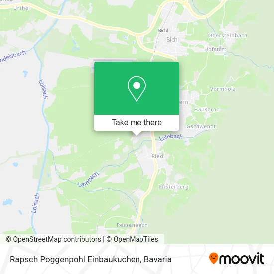 Rapsch Poggenpohl Einbaukuchen map