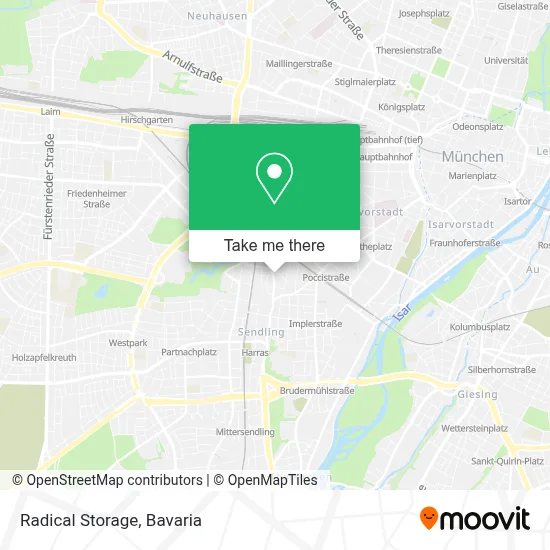 Radical Storage map