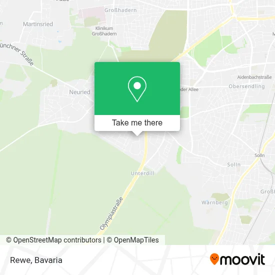Rewe map