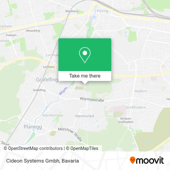 Cideon Systems Gmbh map