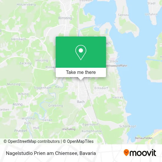Nagelstudio Prien am Chiemsee map