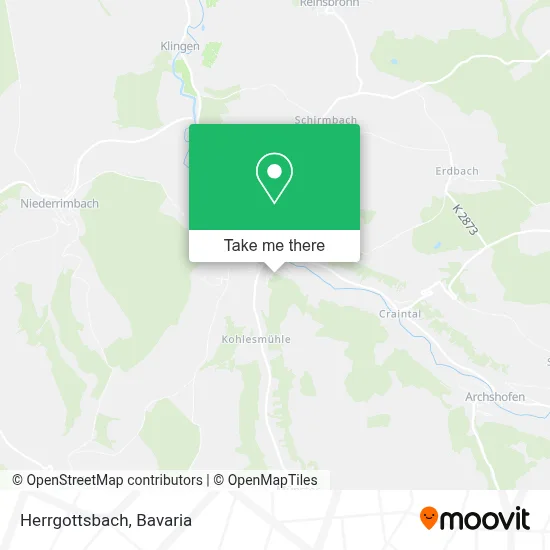 Herrgottsbach map