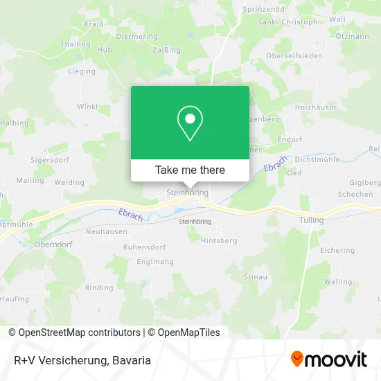R+V Versicherung map