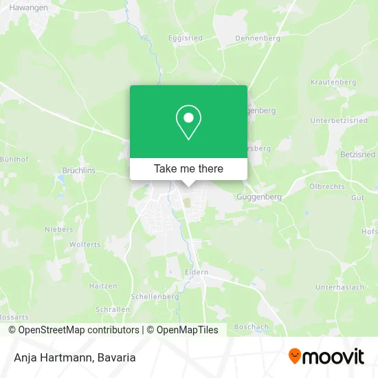 Anja Hartmann map