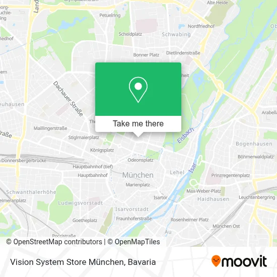 Vision System Store München map
