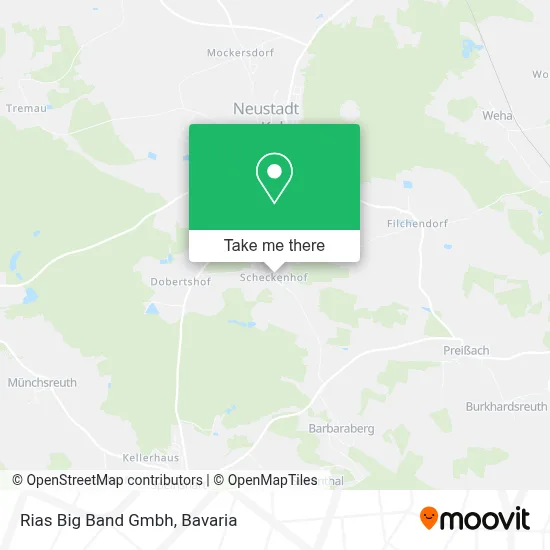 Rias Big Band Gmbh map