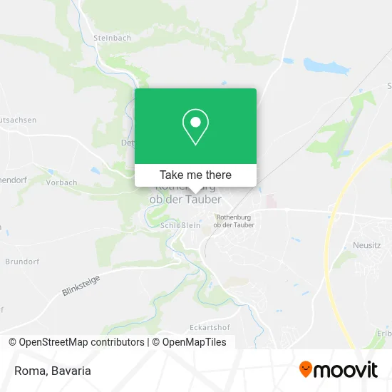 Roma map