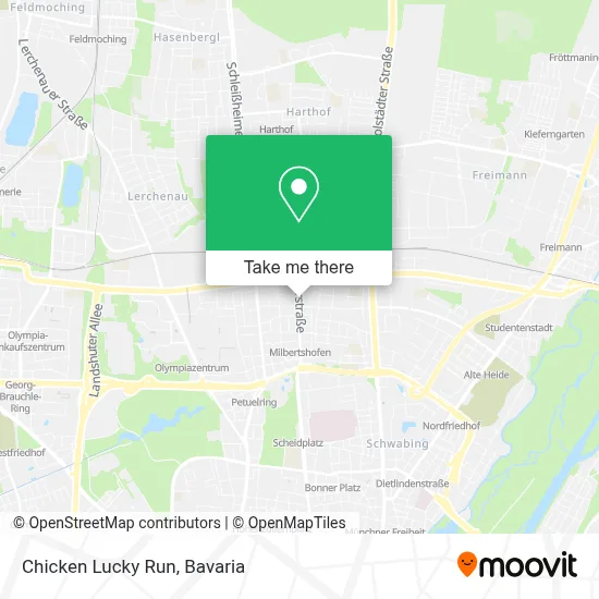 Chicken Lucky Run map
